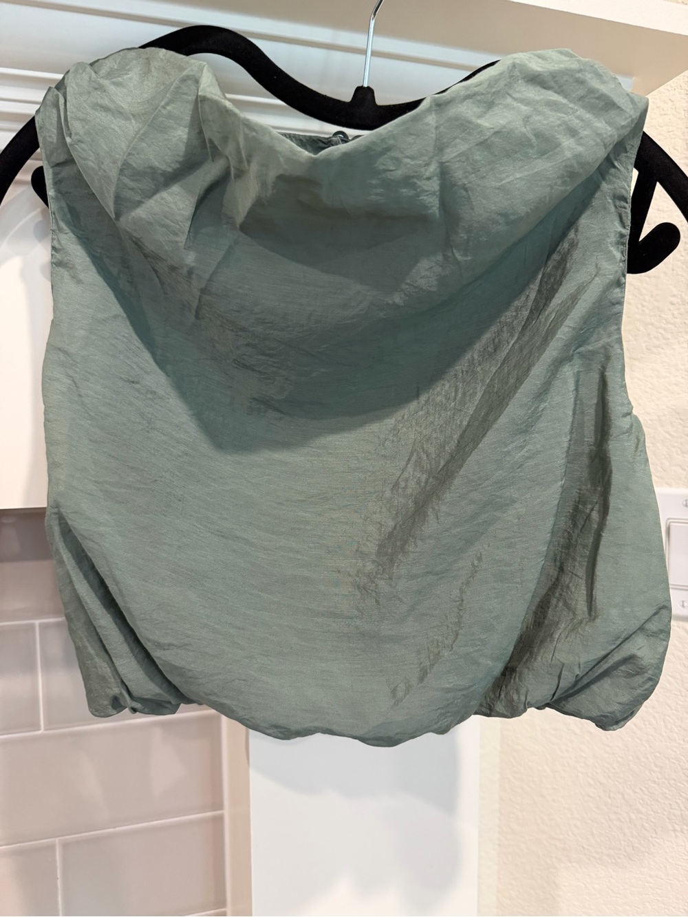 Abercrombie & Fitch Sage Green Sleeveless Tank